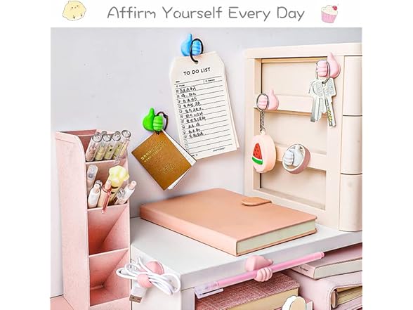 VYWmna 24Pcs Silicone Thumb Hooks