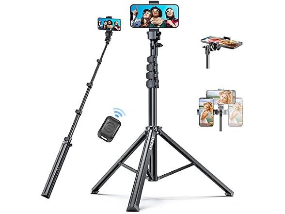 ANGFLY 67" Tripod & Selfie Stick