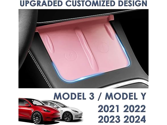 TSTESE Center Console Wireless Charging Mat