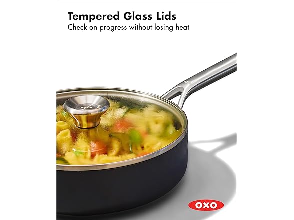 OXO Professional 3QT Saute Pan w/ Lid