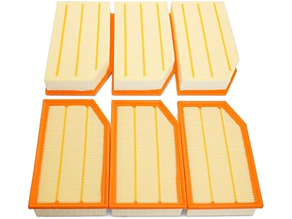 X4XZ 6PCS Engine Air Filter for 2018 68257030AA