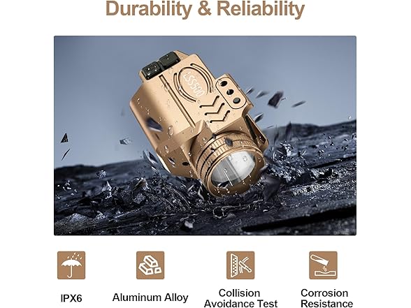 XYH-Win 1000 Lumens Tactical Laser Light Combo