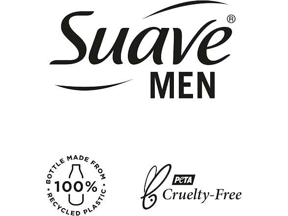 Suave Men 3in1 Body Wash Fresh Scent 18oz