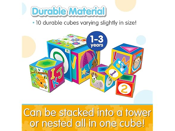 Play & Learn STEM Stacking Cubes