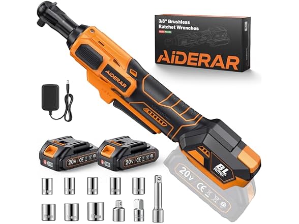 20V Brushless Cordless Ratchet Wrench
