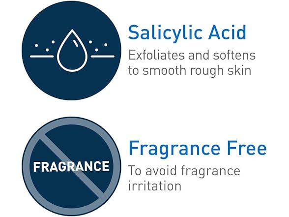 (2 Pack) CeraVe Moisturizing Cream with Salicylic Acid