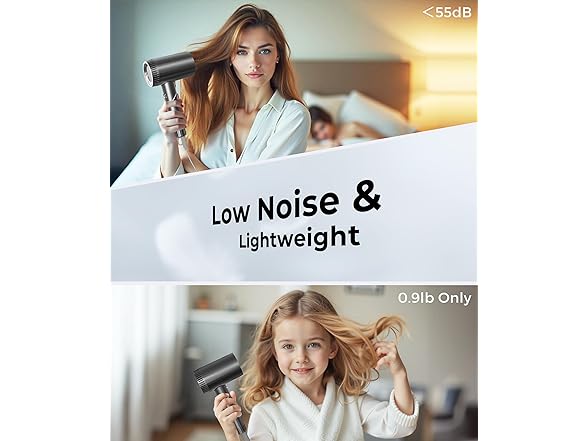 High Speed Hair Dryer with Diffuser Nozzle 100000