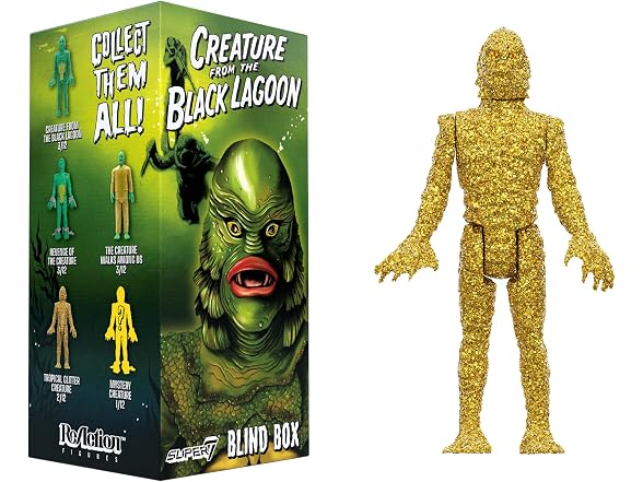 Super7 Creature from the Black Lagoon Blind Box Flat 12PK