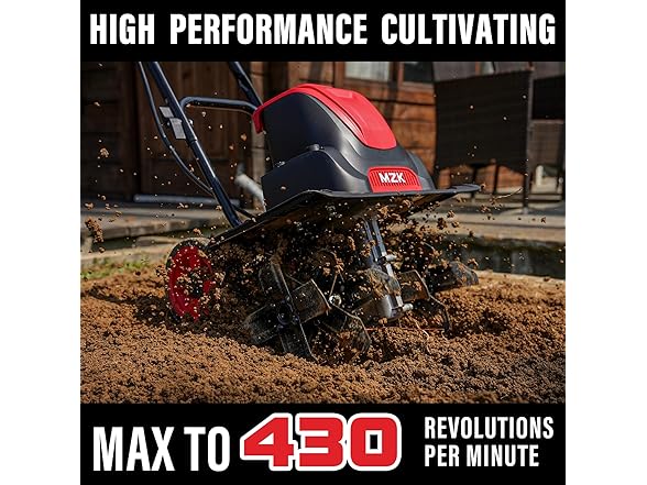 16 Electric Tiller Cultivator 13-Amp