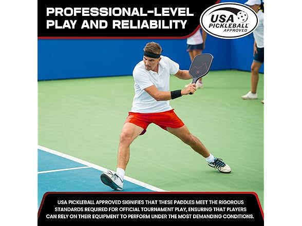 Precision Pickleball Paddle 14mm Set of 2