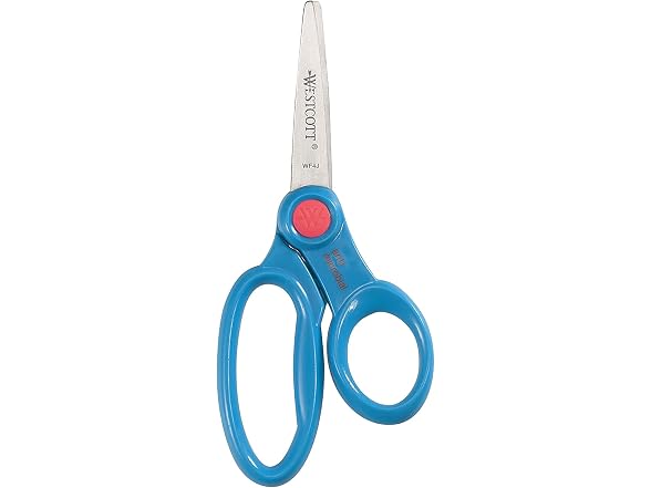 Westcott School Scissor Caddy and Kids Scissors, 24 Scissors