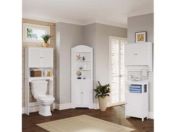 RiverRidge Ellsworth Tall Corner Cabinet