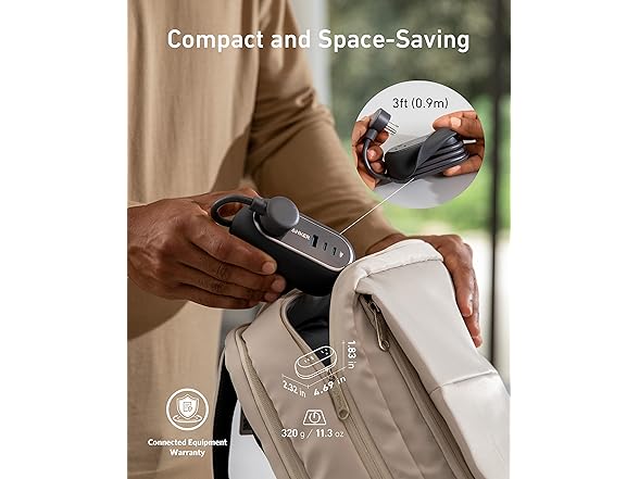 Anker GaNPrime 65W 5-in-1 Charging Station Power Strip