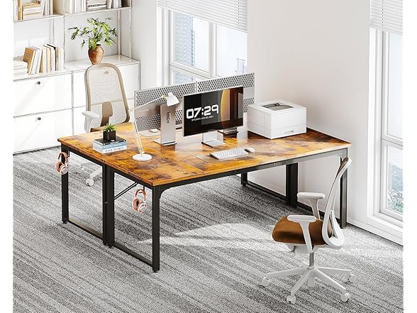 Coleshome 63 Inch Computer Desk