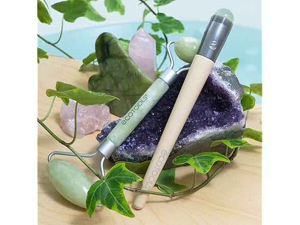 EcoTools Jade Facial Roller and Eye Roller Duo