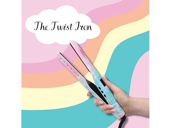 Aria Beauty The Twist Flat Iron
