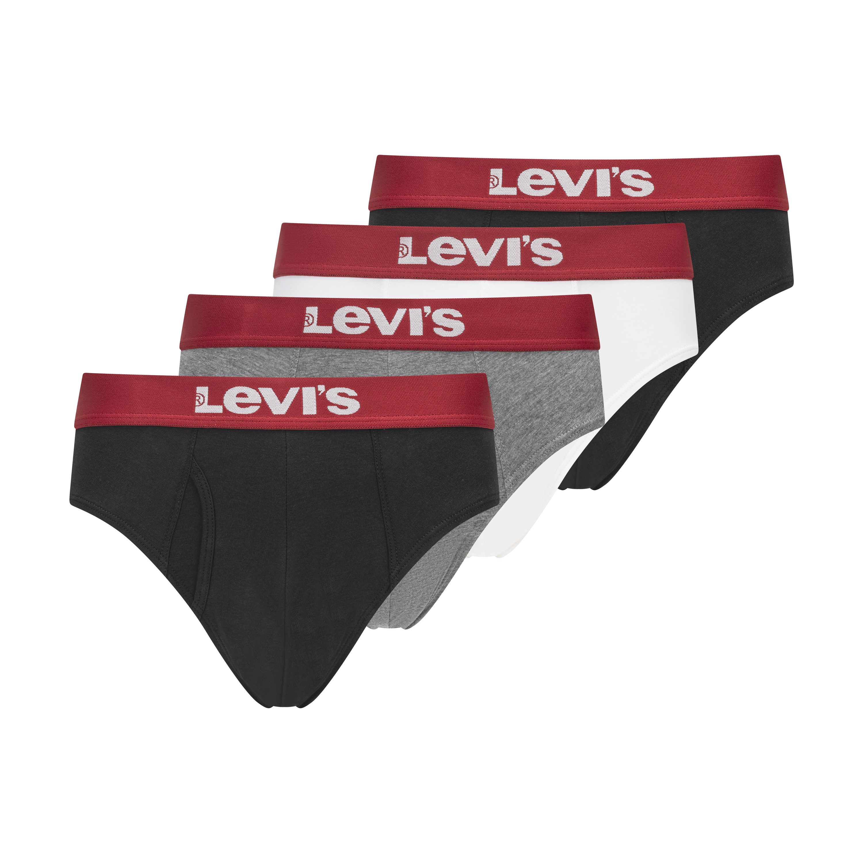 Levi's Men's 4-Pack Cotton Brief - Gallery 14