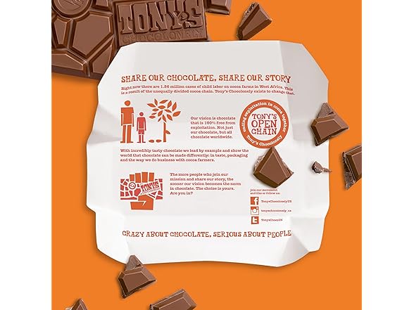 Tonys Chocolonely Super Duper Milk 6 Bars