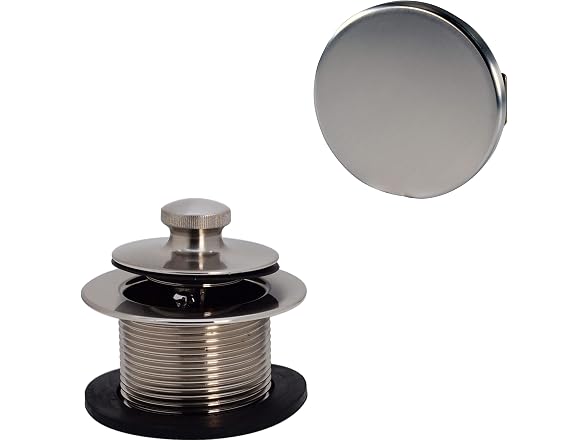 Westbrass A321H-07 14" Brass Bath Waste & Overflow Assembly