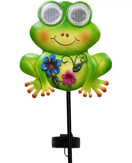 Santa's Workshop, Inc 38127 LED Frog Twinkle Eyes Green - Gallery 2