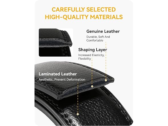 Chaoren Men (32" to 38" Waist Adjustable) Belt