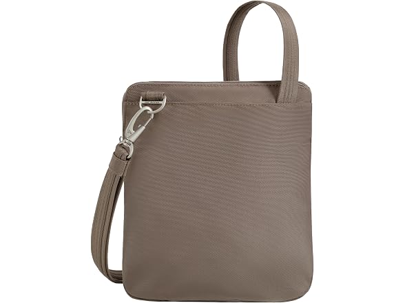Travelon Anti-theft Classic Slim Double Zip Crossbody