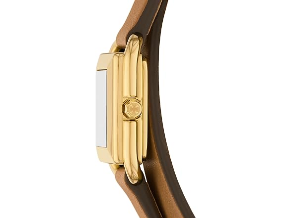 Tory Burch Women's The Kira Brown Leather Watch