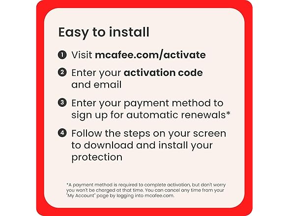 McAfee Total Protection 1-Device