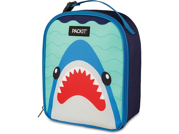 PackIt Freezable Playtime Lunch Box, Shark Attack
