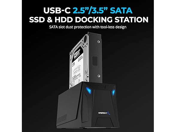 USB-C Hard Drive Docking Station