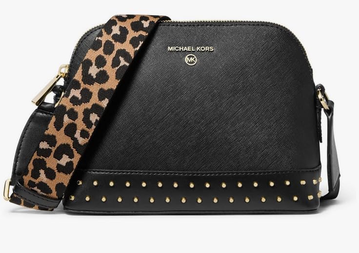 Michael Kors Jet Set Charm Large Dome Crossbody with Web Strap - Gallery 4