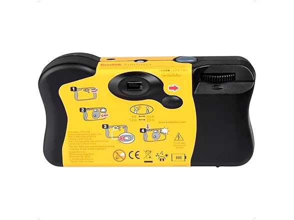 Kodak Fun Saver with flash and ISO 400