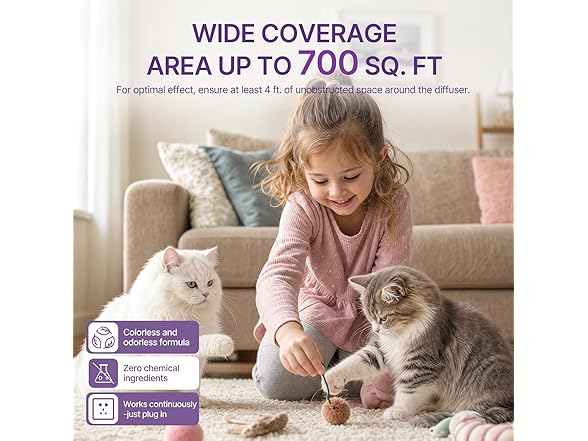 Lxbenpink Cat Calming Diffuser