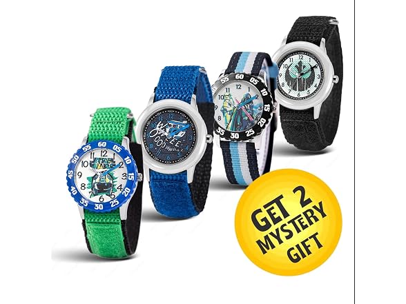 Star Wars 4-Pack Watch Kids Ages 4–7 Set