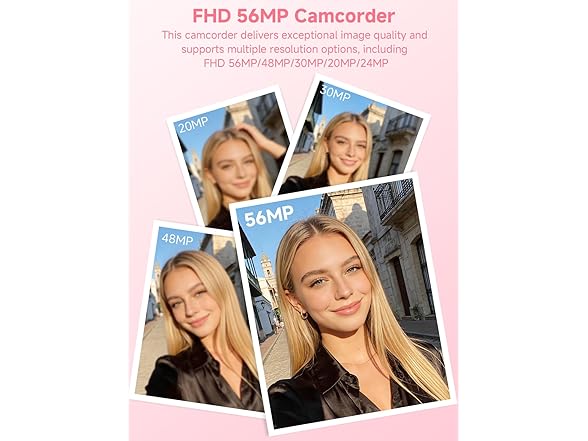 Gtonster 4K Video Camera Camcorder