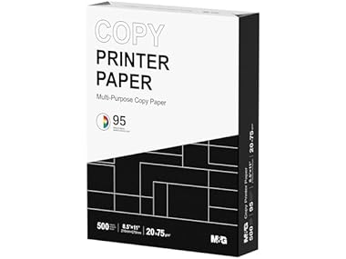 $7.49, Was $9.99, 25% Off! M&G Multipurpose Copy Printer Paper dealfomo