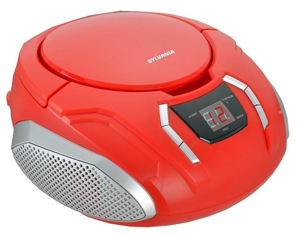 Sylvania Proscan Elite Portable CD Boombox with AM/FM Radio - Gallery 4