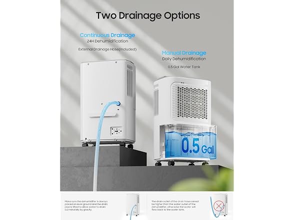 2500 Sq.Ft Dehumidifier for Bas, 34 Pint