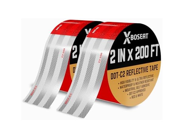 $20.99, Was $22.99, 8% Off! Reflective Safety Tape 2 x 200FT dealfomo