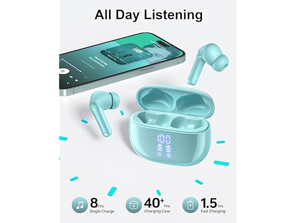 JGUG Wireless Earbuds Bluetooth Ear Buds