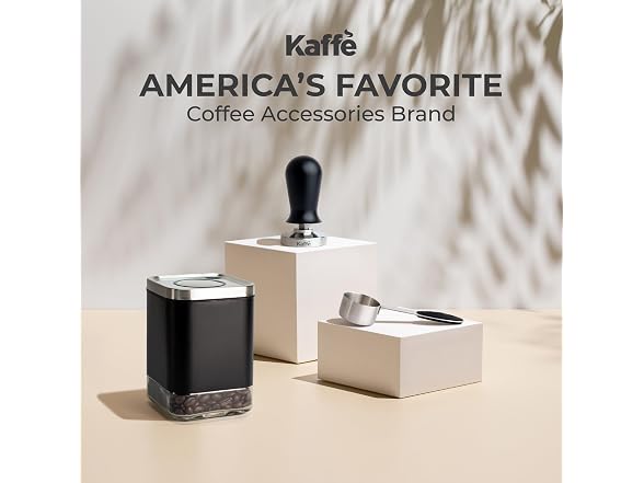 Kaffe Glass Coffee Canister (8oz) w/Airtight Lid