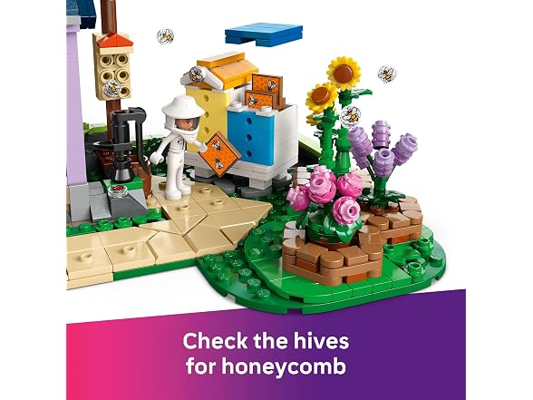 LEGO Friends Beekeepers' House and Flower Garden Set