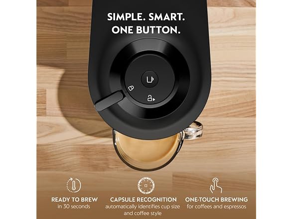 Nespresso Vertuo Pop+ Machine by De'Longhi, Black