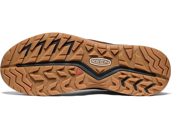 KEEN Men's Hightrail Vent Low Height Durable Lightweight Breathable Leather Hiking Shoes