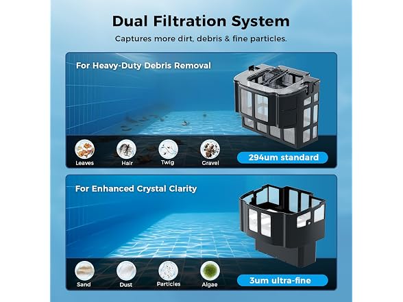 5600GPH Robotic Pool Cleaner,240Min