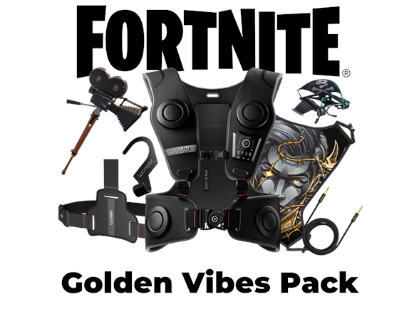 Woojer Fortnite Vest 3 – Midas Edition Bundle