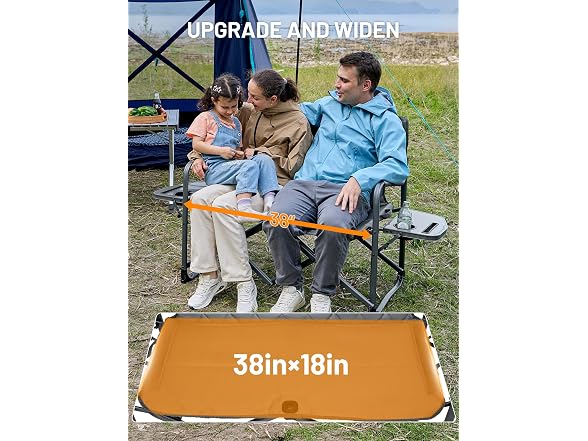 TIMBER RIDGE Grey Camping Loveseat