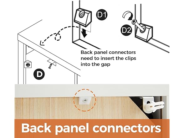 Mericonia Farmhouse Buffet Sideboard Cabinet with Storage