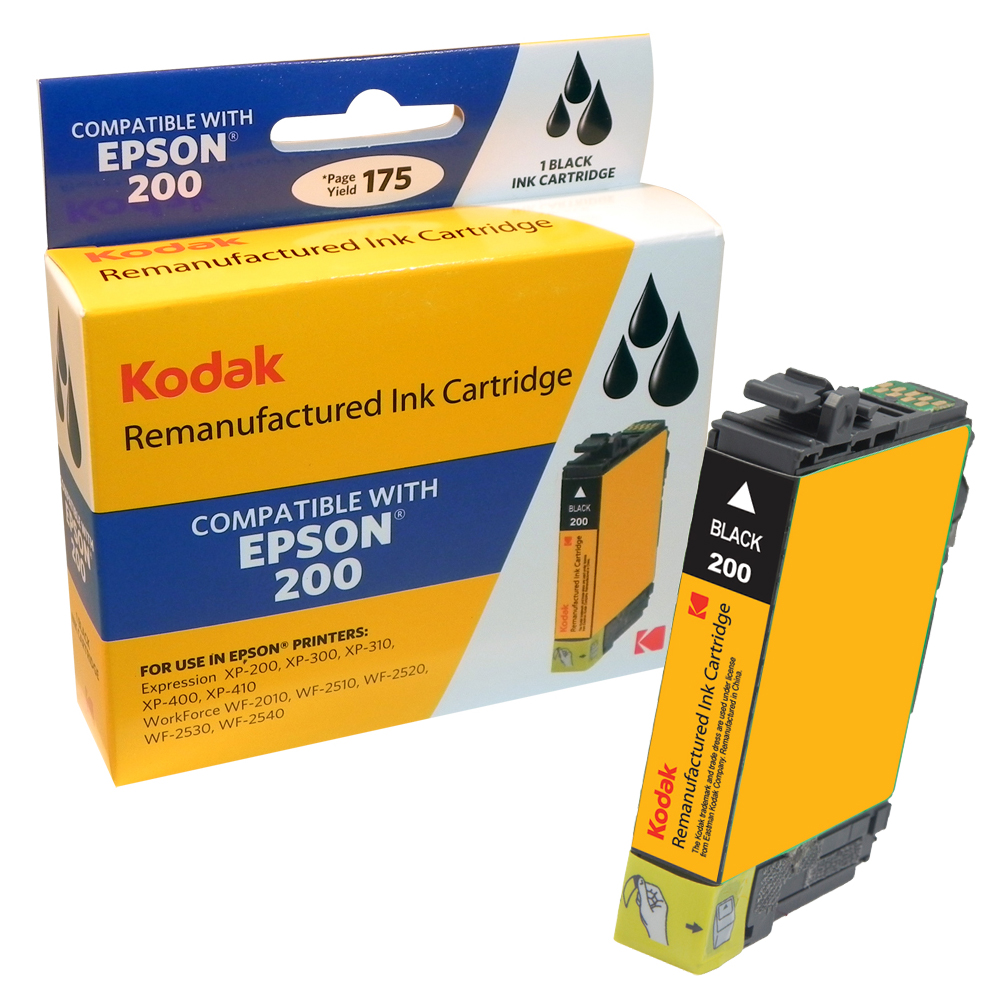 Compatible Epson 200 Ink Cartridge Combo Pack (Black, Cyan, Yellow, Magenta) - Gallery 7