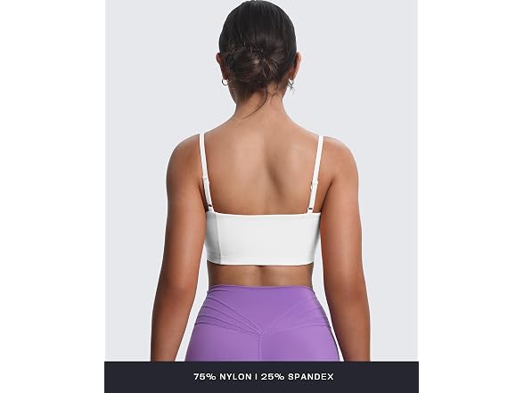 Aoxjox Women (XL) Bandeau Sports Bra